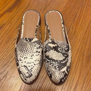 Madden Girl Snake Mules